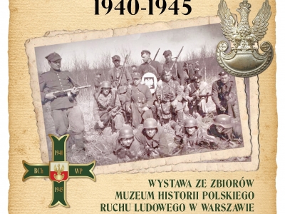 Plakat zaproszenie na wystawę